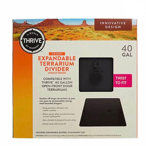 Thrive Expandable Terrarium Divider 40 Gallon Reptile Habitat Tank Separator NWT